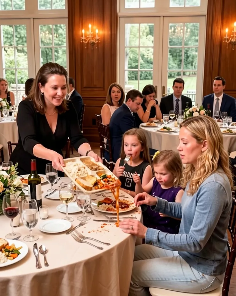 Family dinner reveals shocking secret.