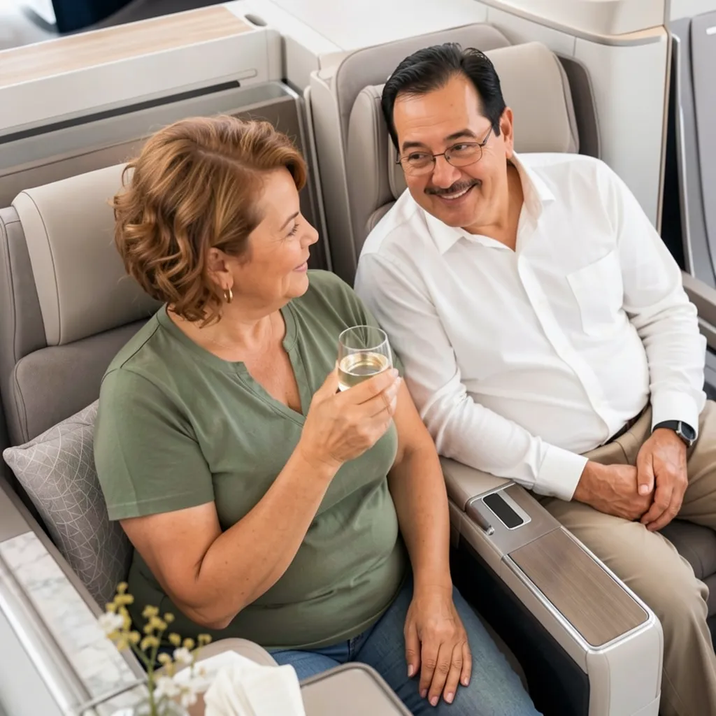Christmas Eve flight unexpected heartwarming twist
