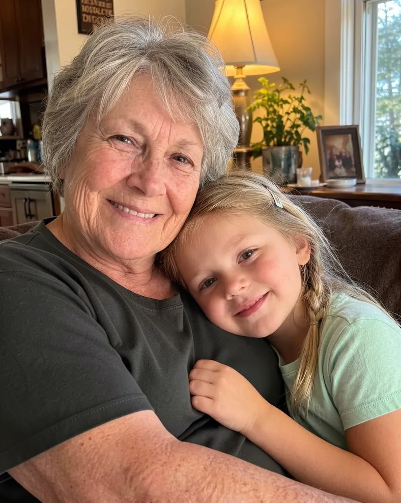 Grandma discovers shocking family secret