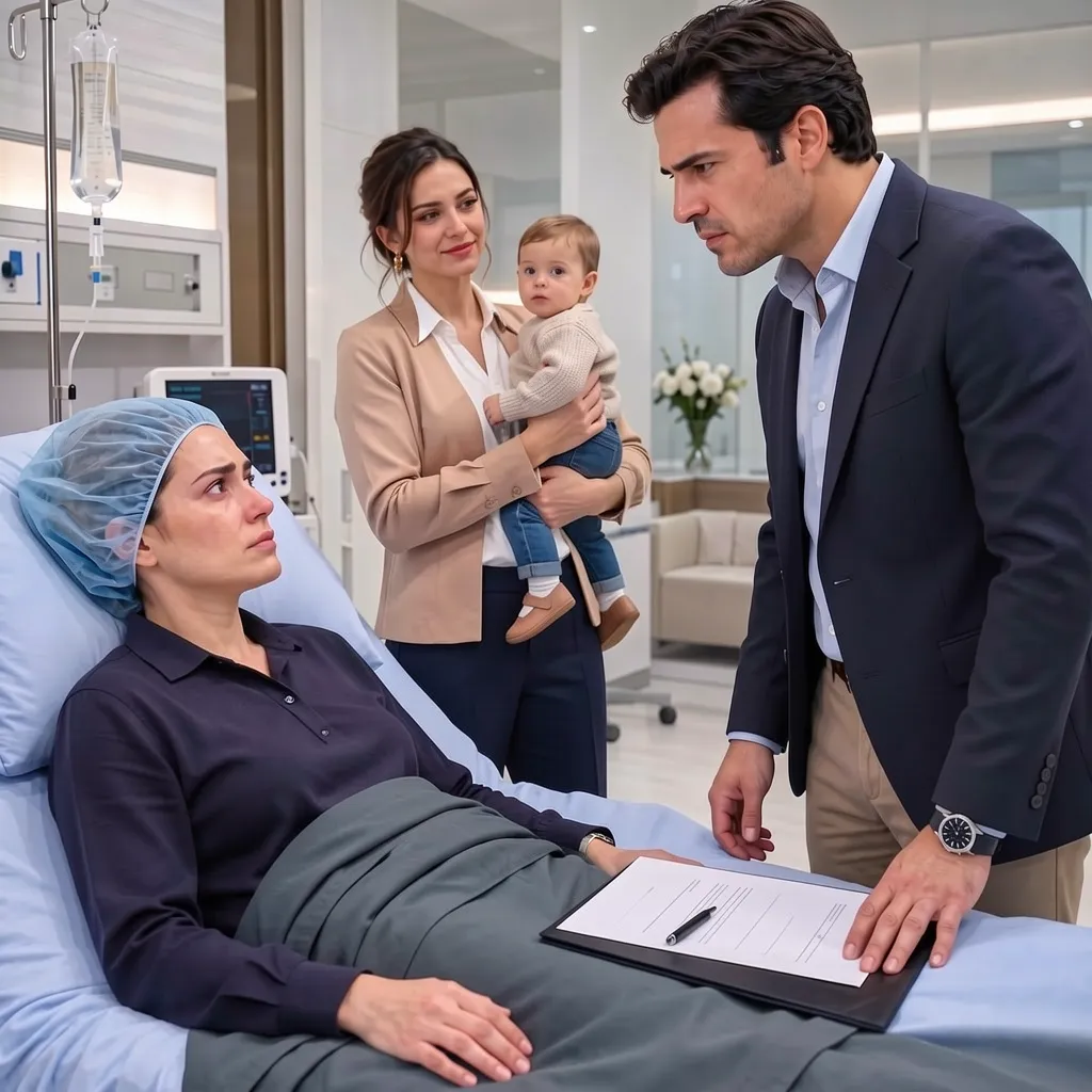 Husband's confession before brain surgery