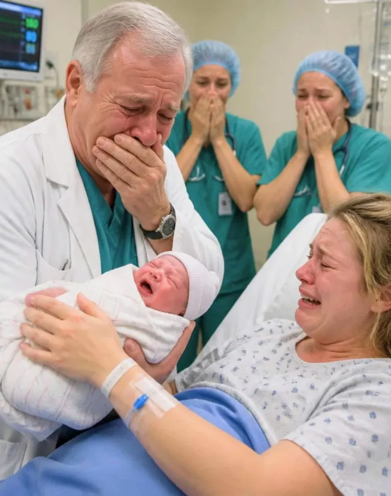 Woman gives birth, shocking discovery follows