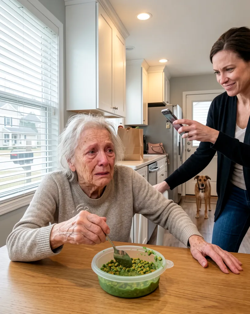 mother-in-law surprising meal reaction