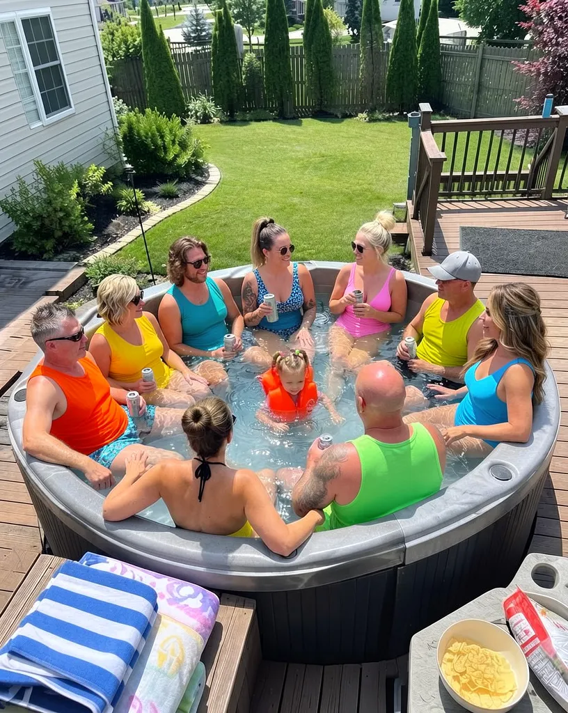 Unauthorized hot tub usage consequences