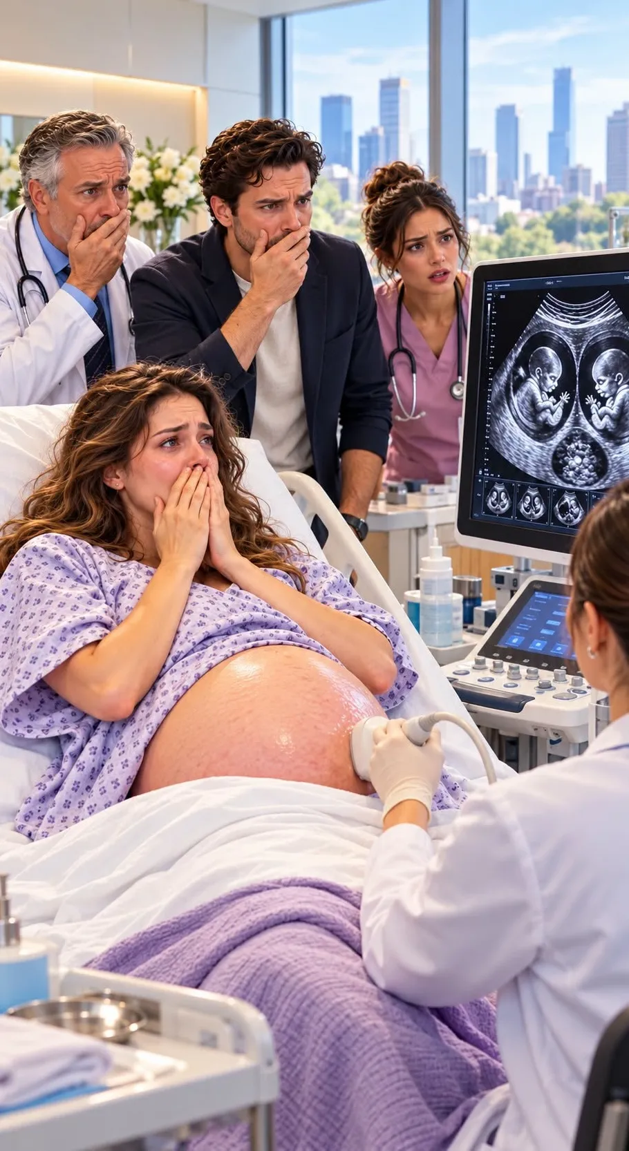 Husband's betrayal revealed during ultrasound