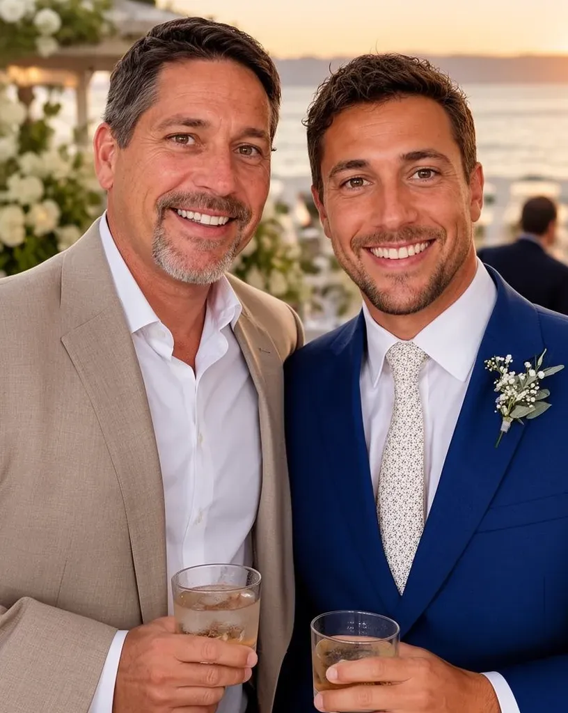 Dad's shocking wedding day revelation