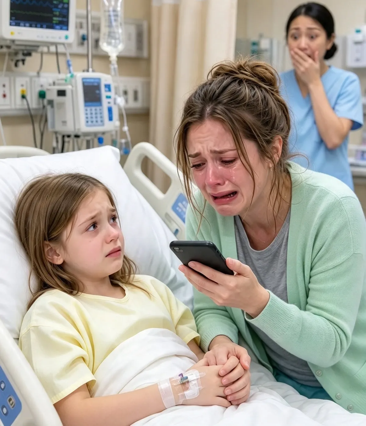 ICU woman reveals shocking family secret