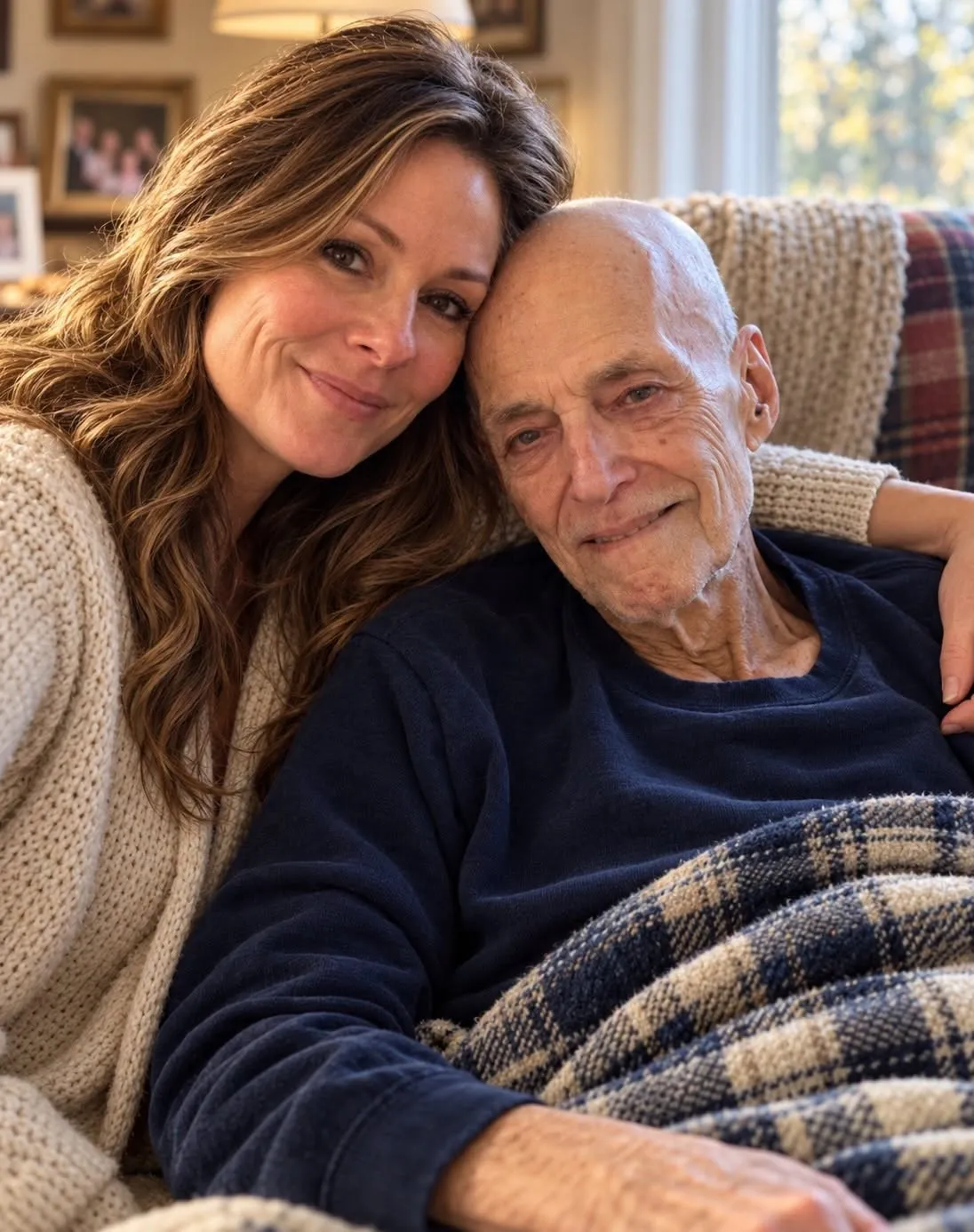 Dying father's secret changes everything.